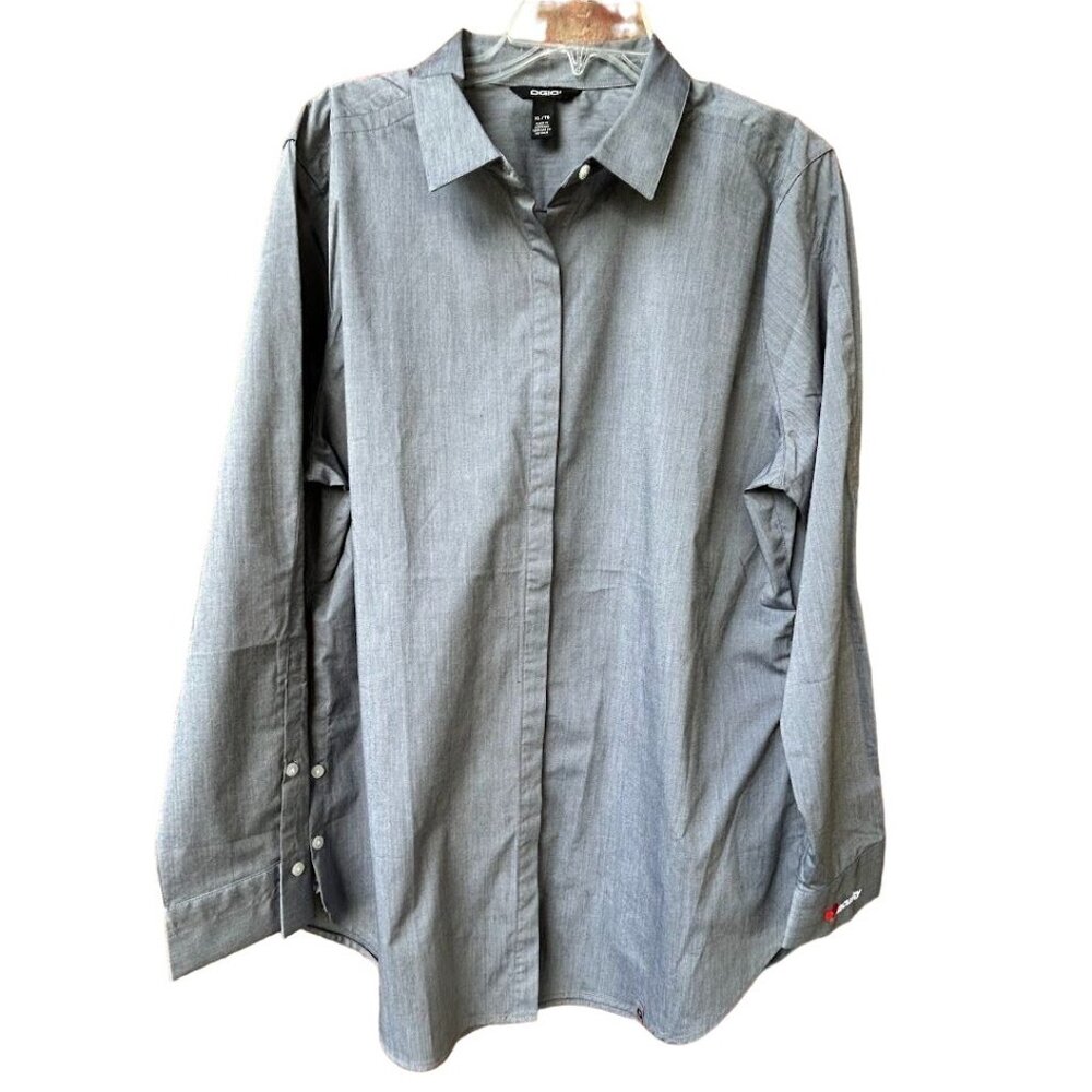 Ogio Acuity Embroidered Button-Up Shirt XL Women's Acuity Insurance Co.